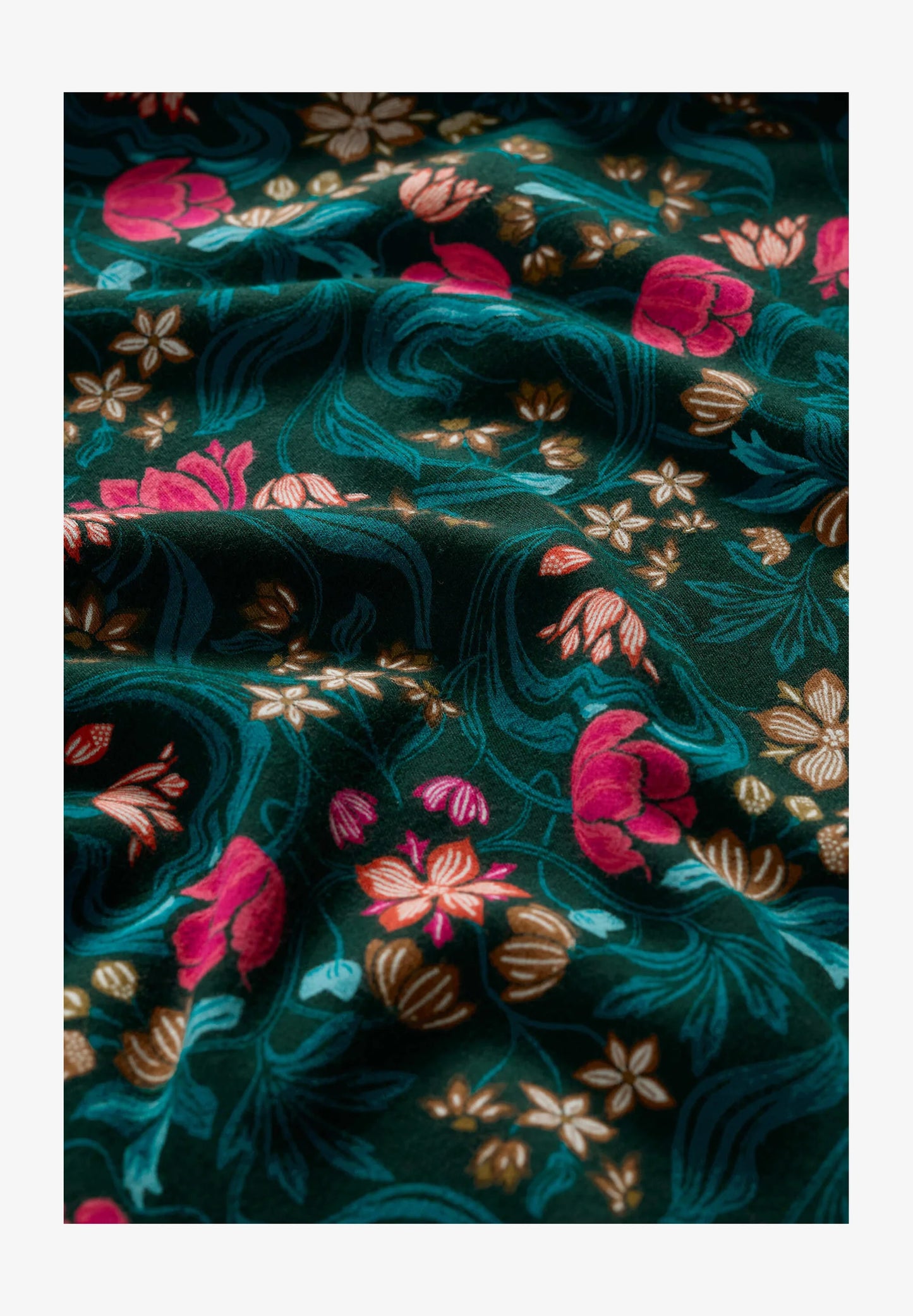 Seasalt - Sunstream top - Mirrored floral tehidy