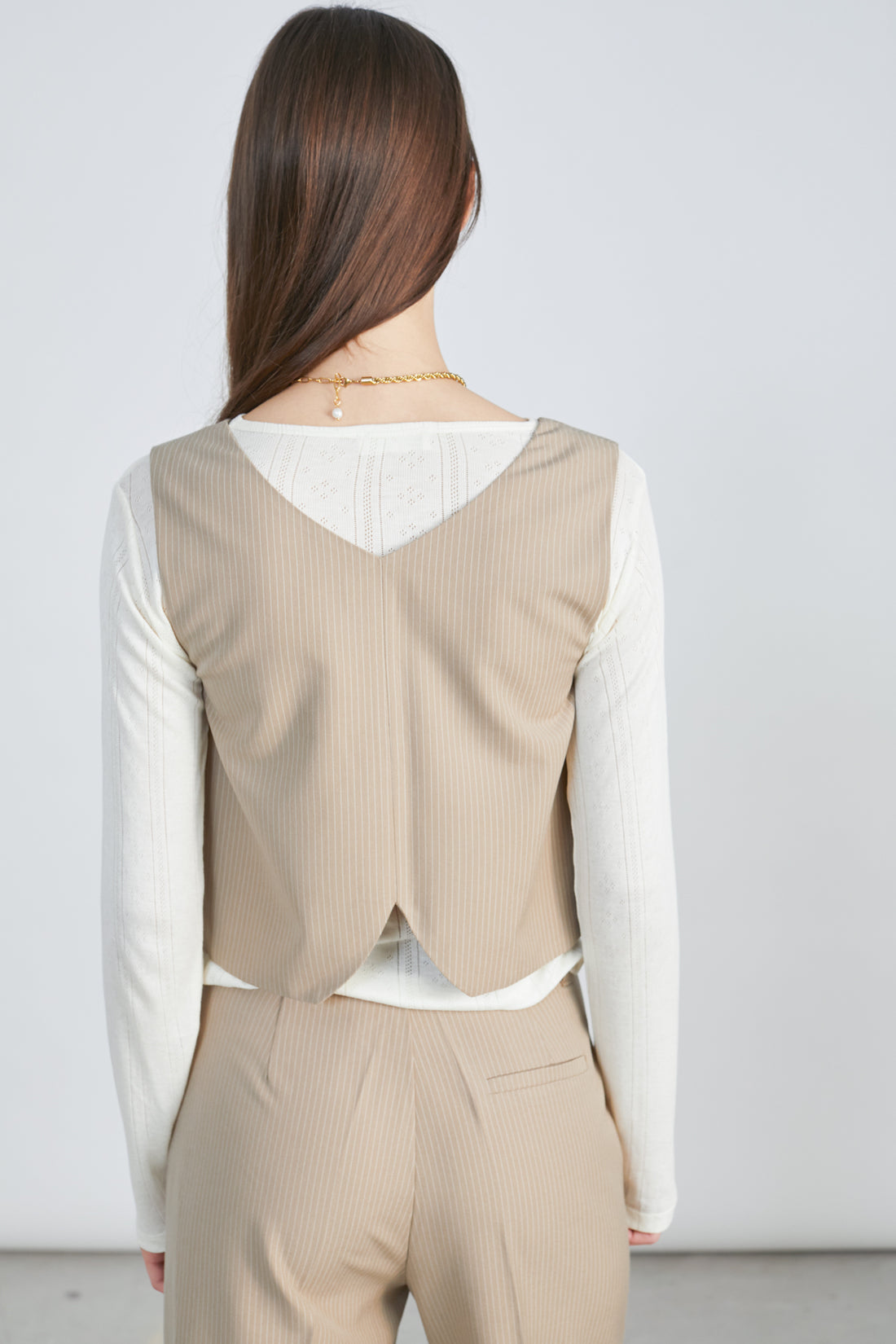 24Colours - Pantalon - Beige