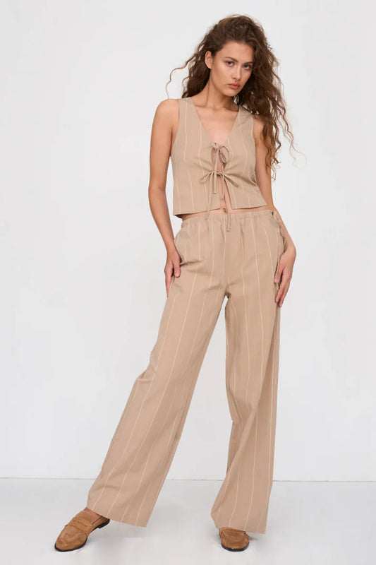 24 Colours - Gilet - Bruin