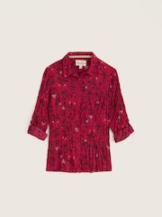 Seasalt - Larissa shirt - Tapestry Flowers Dahlia