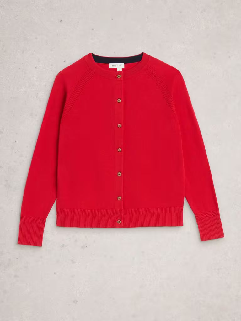 White stuff - Lulu cardi - Mid Red