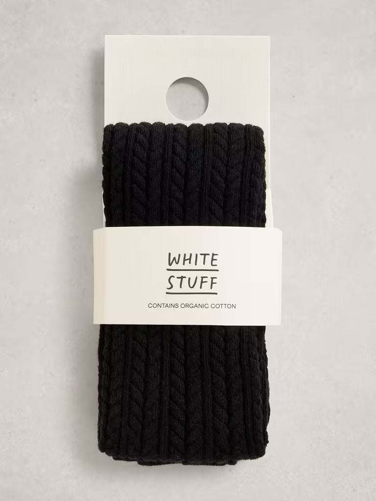 White Stuff - Patty plain tights - Pure black