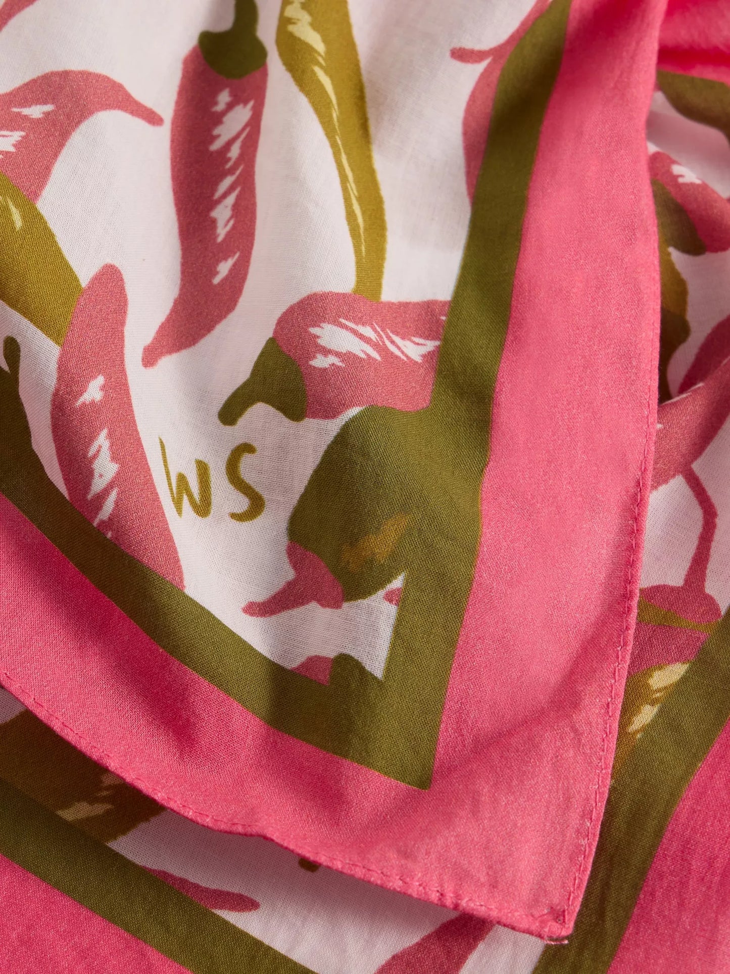 White Stuff - Ellie square printed scarf