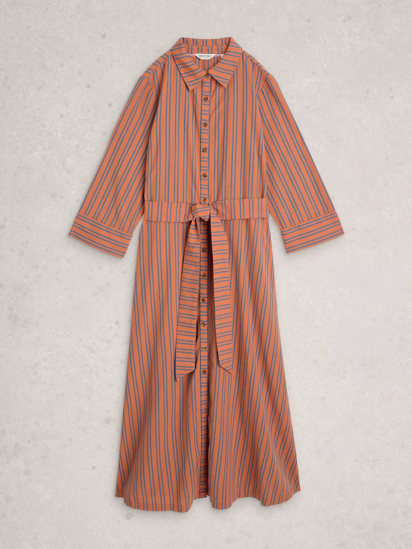 White Stuff - Soma Shirt Dress - Orange multi