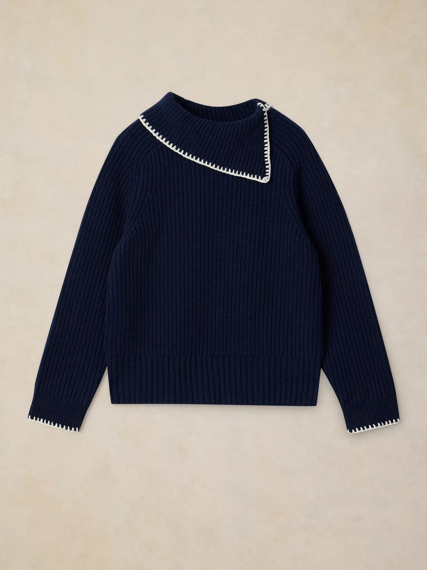 White Stuff - Whip stitch collar jumper