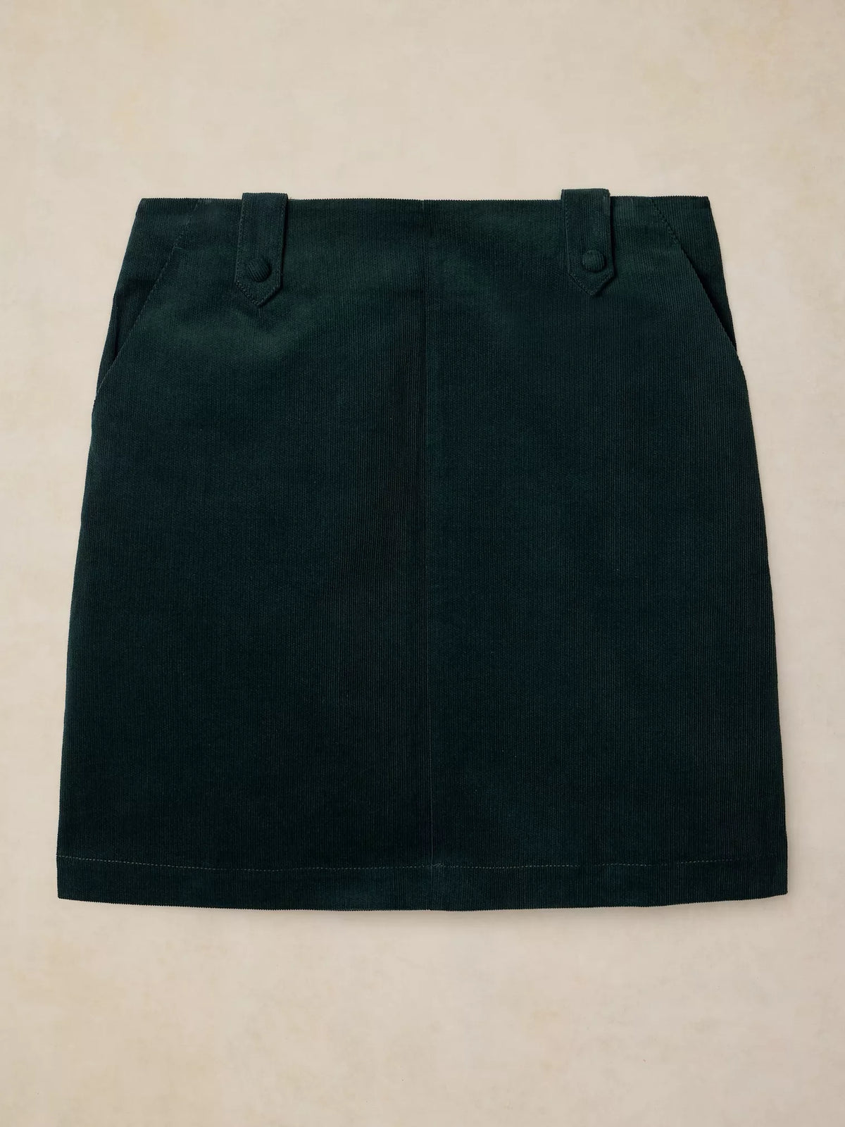 White Stuff - Cora cord skirt - dark green