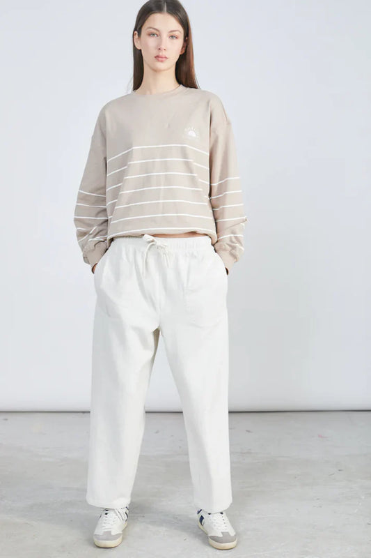 24Colours - Broek - Beige