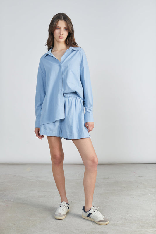 24 Colours - Lichtblauwe Short