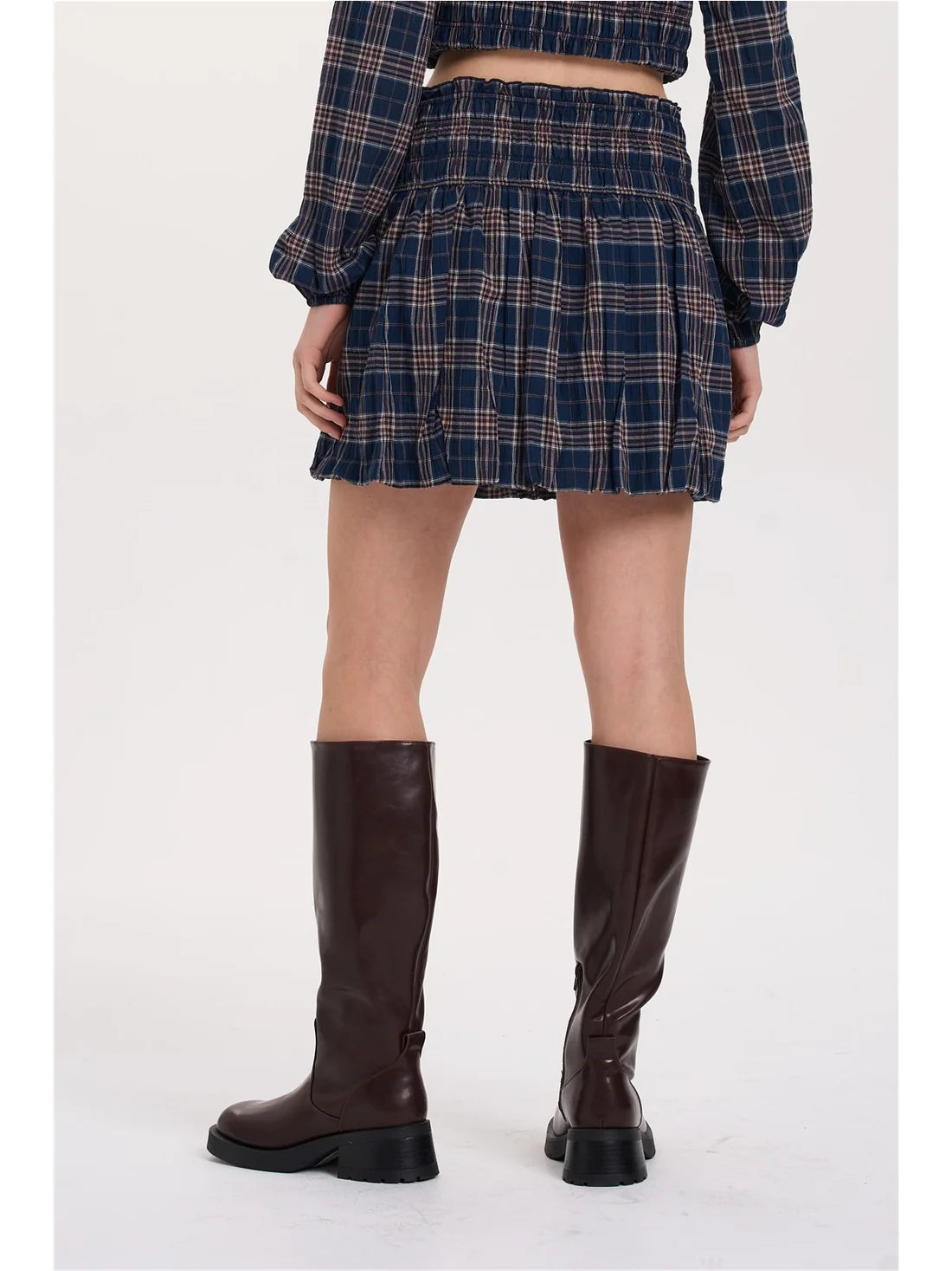 24 Colours - skirt checked