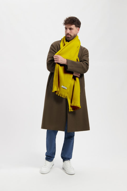 Alpaca Loca - Scarf - Golden Green