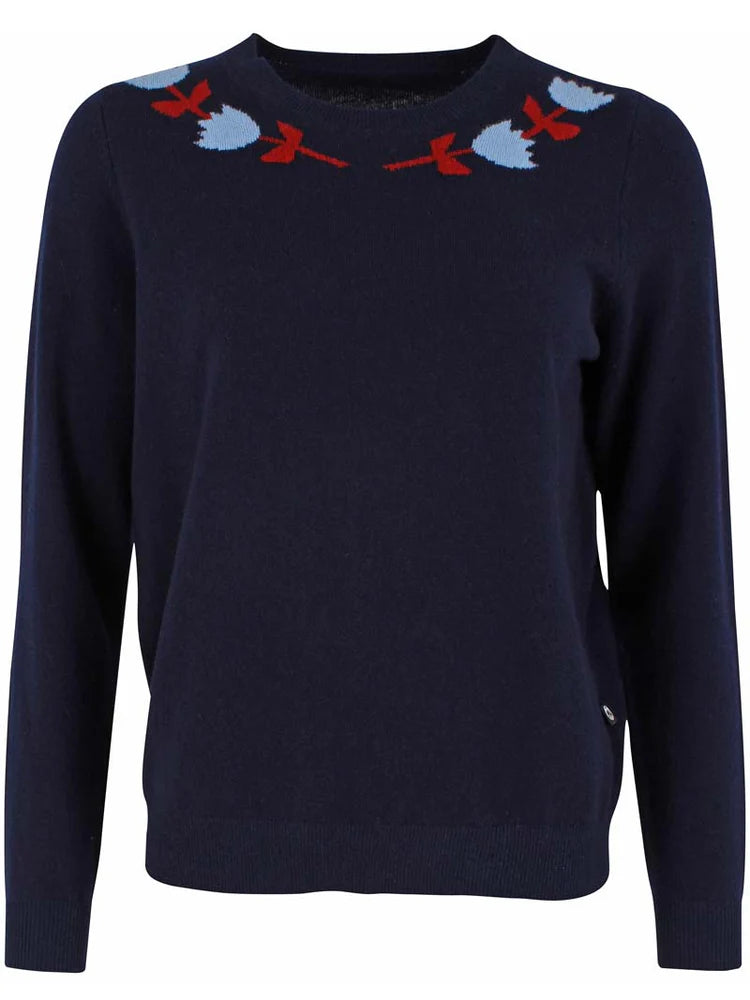 Danefae - Danevibe Merino Wool Sweater - Dark Navy