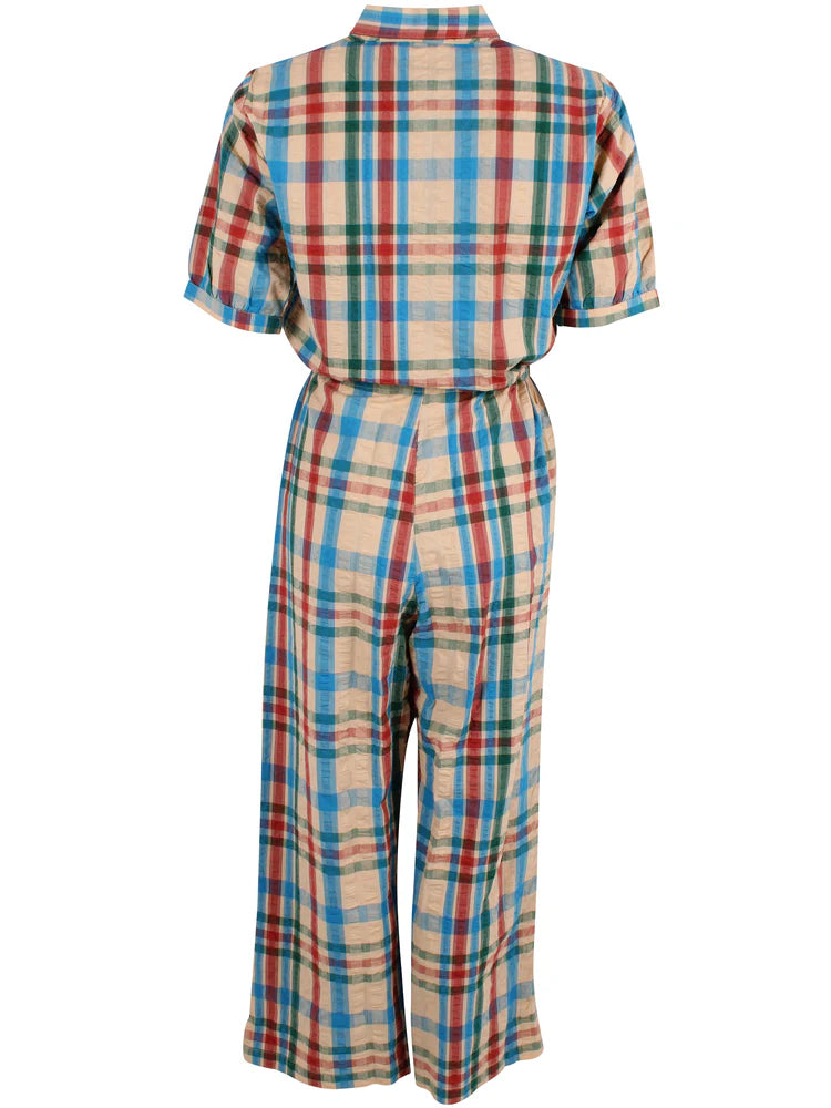 Danefae - Danefruit Seersucker Suit - Nougat Check