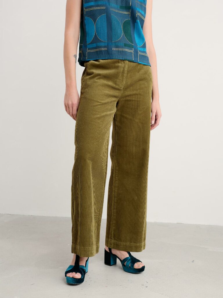 Seasalt - Dillwyn Trouser - Bright Olive