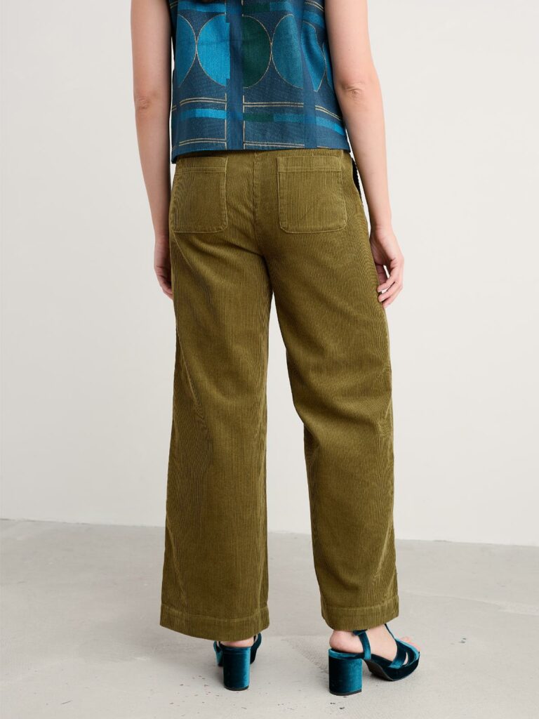 Seasalt - Dillwyn Trouser - Bright Olive