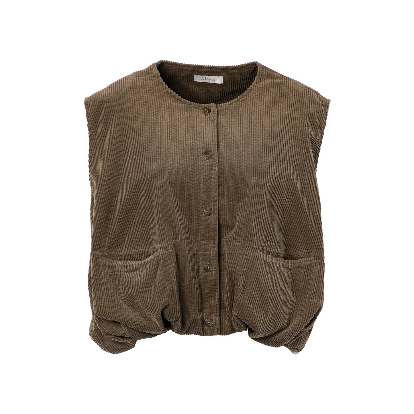 JcSophie - Peace vest - Army green
