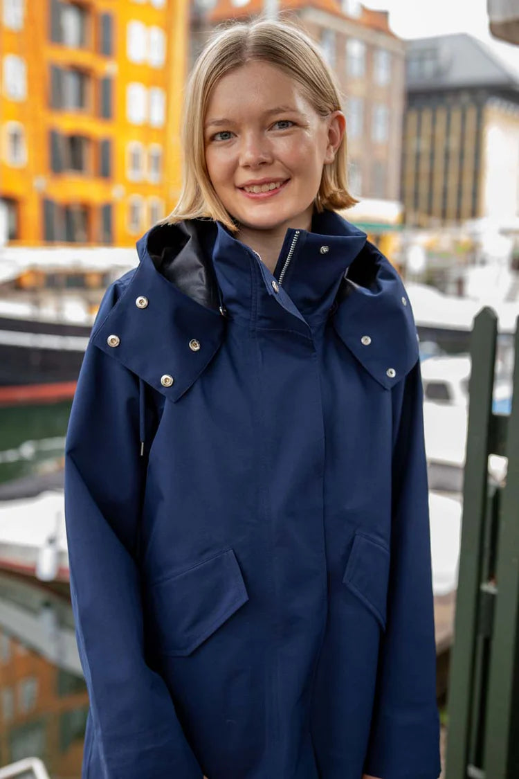Danefae - Danewest Wind Rain Parka - Dark Navy