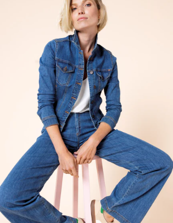 Cloud9 - Lotus Wide leg - Washed Light Blue