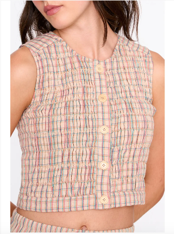 24 Colours - Vest - Checked