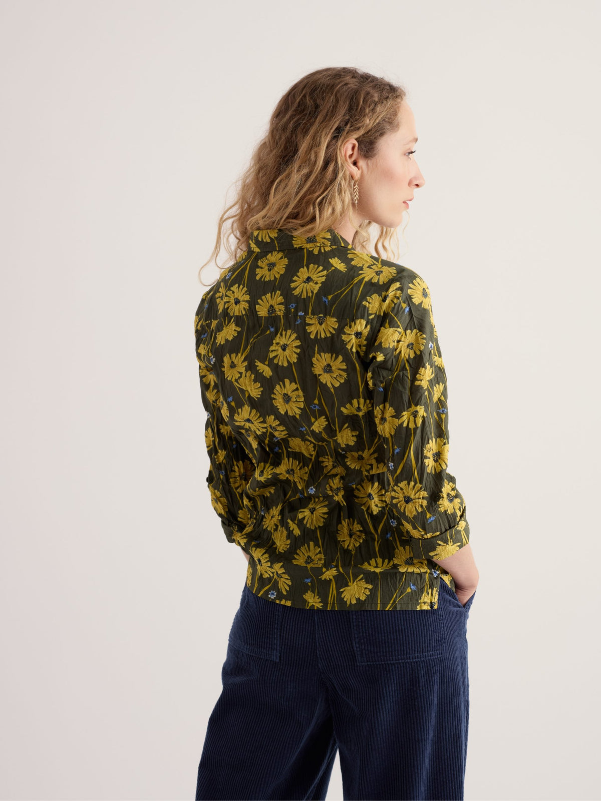 Seasalt - Larissa shirt - Dried proteas Nori