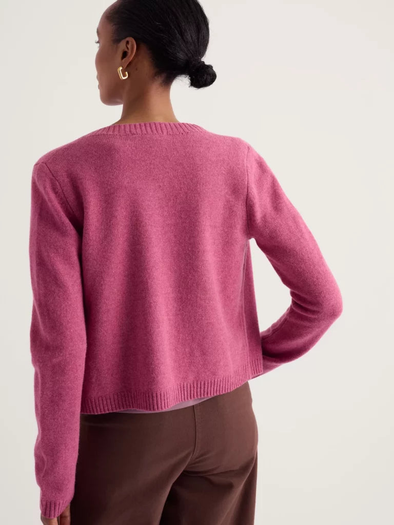 Seasalt - Tern Tide Cardigan - Rosa