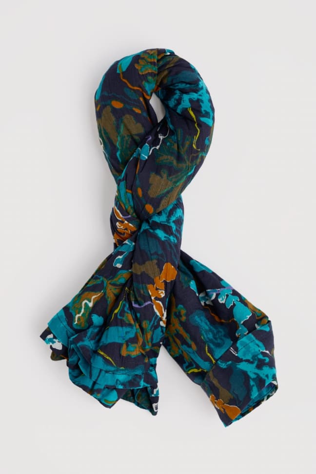 Seasalt - Larissa shirt - Floating Fronds Maritime