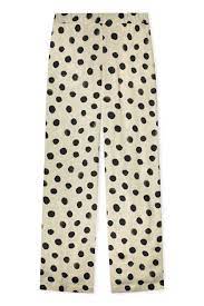Kyra - Jans - trousers big dot print