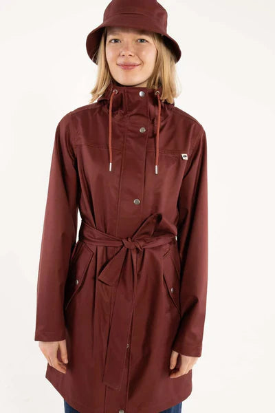 Danefae - Danerainlover Raincoat - Dark Brick