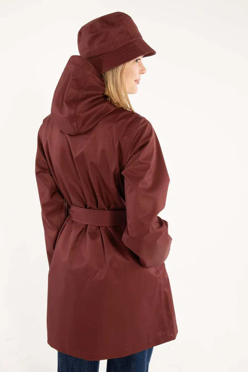 Danefae - Danerainlover Raincoat - Dark Brick