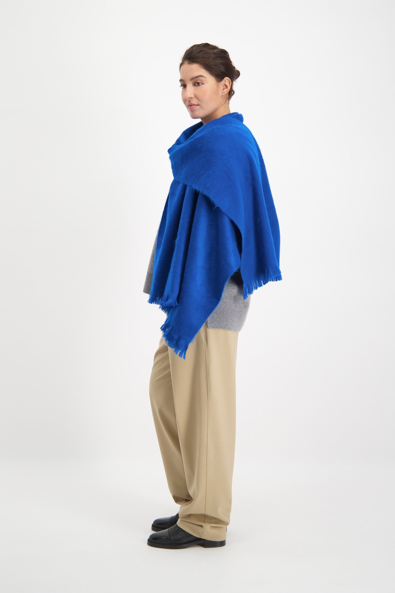 Alpaca Loca - Scarf Kobalt
