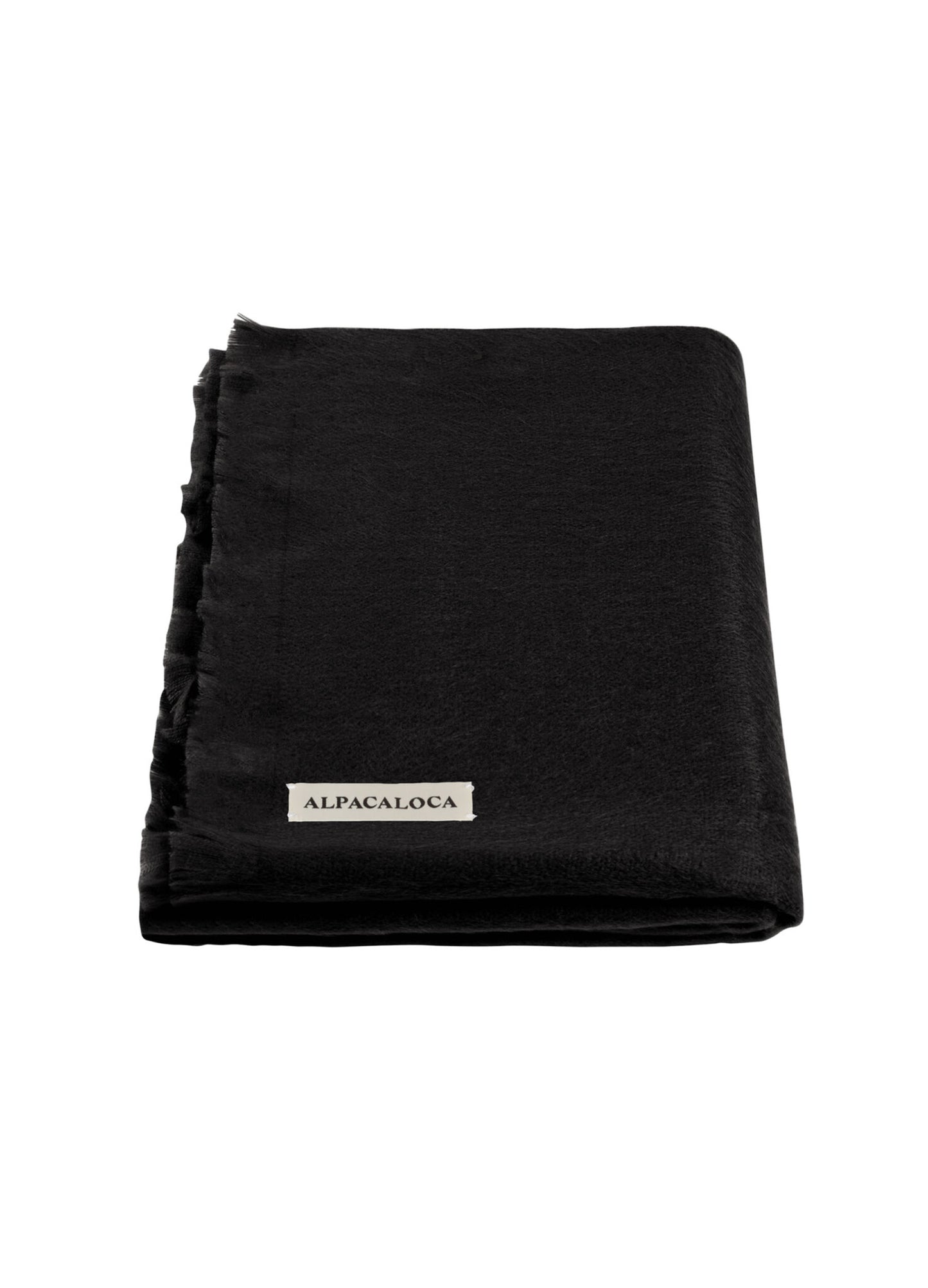 Alpaca Loca - Scarf Black