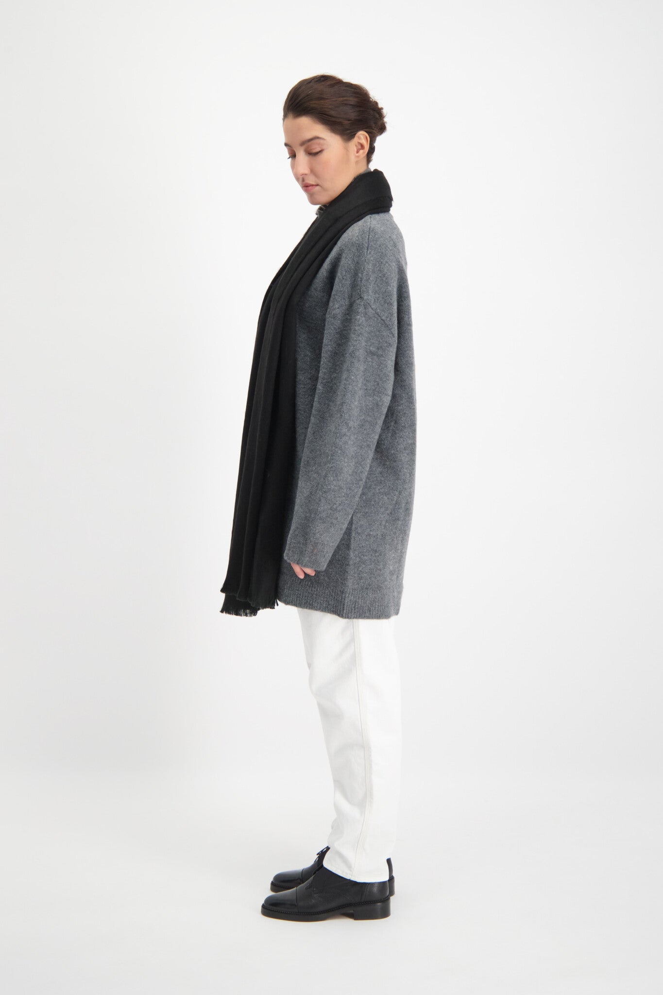 Alpaca Loca - Scarf Black