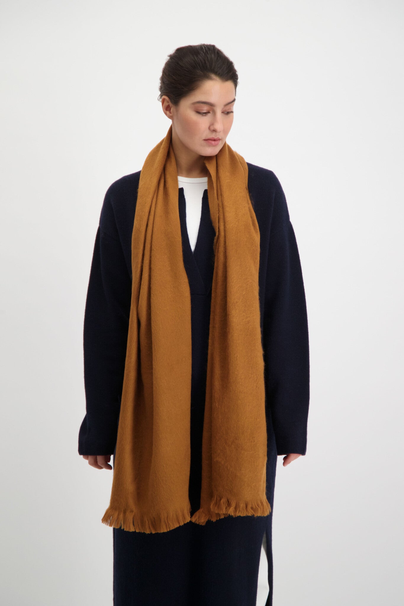 Alpaca Loca - Scarf Camel