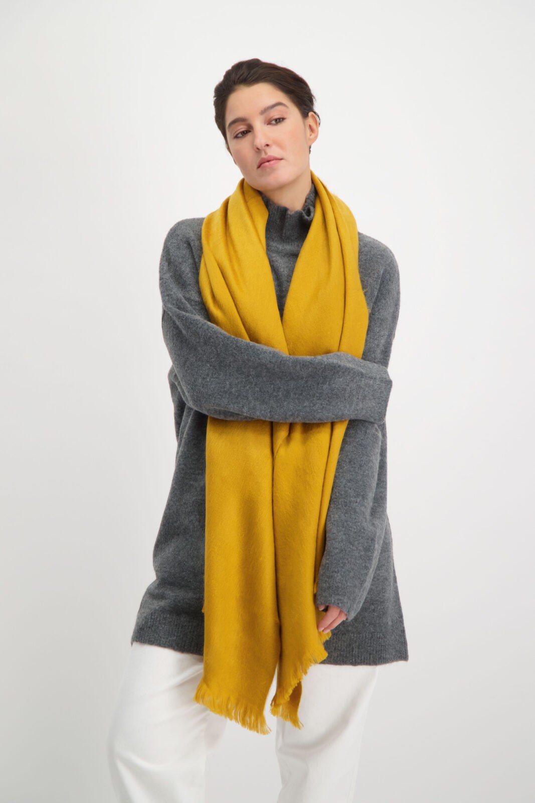 Alpaca Loca - Scarf Ocher