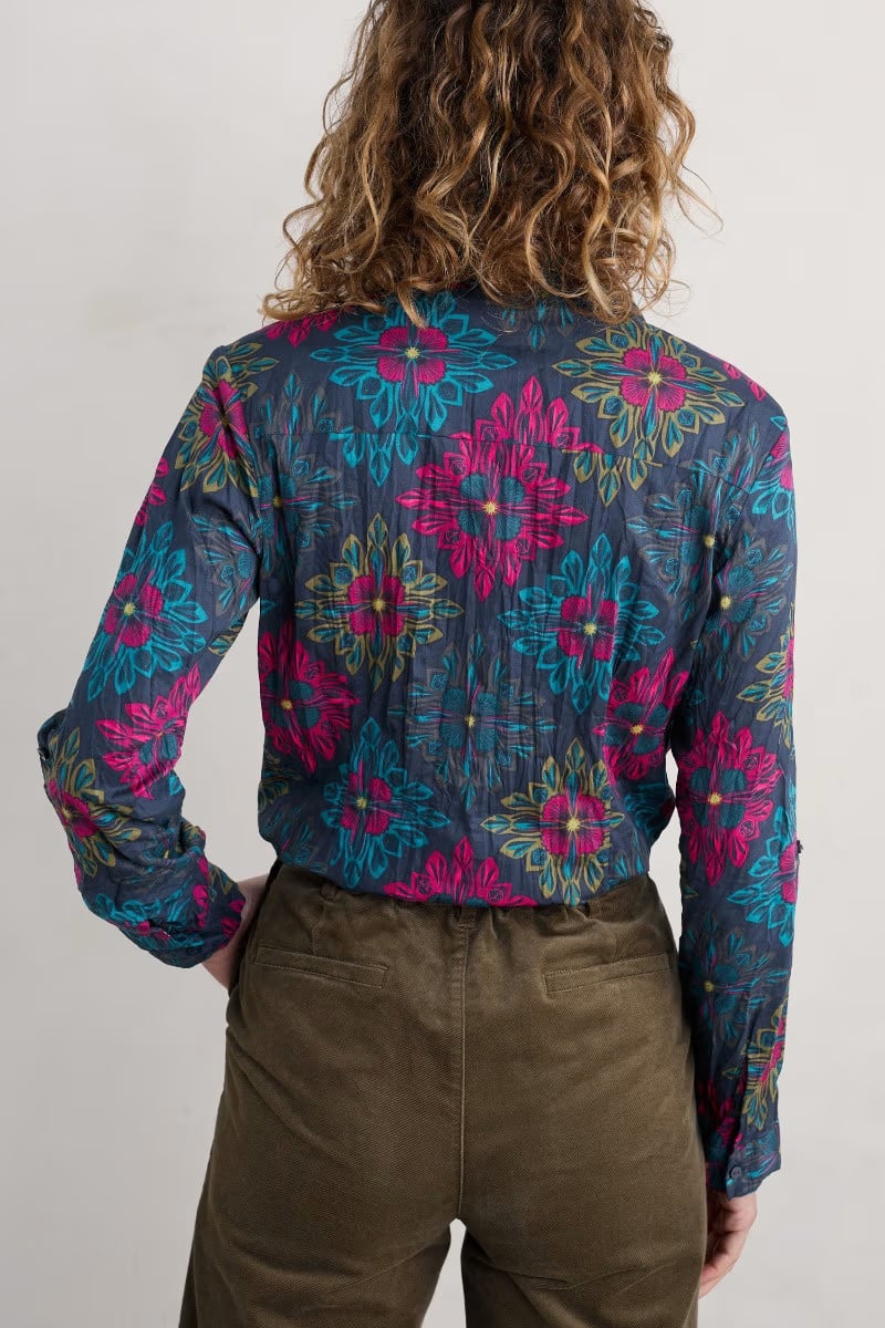 Seasalt - Larissa shirt - Cut glass mix