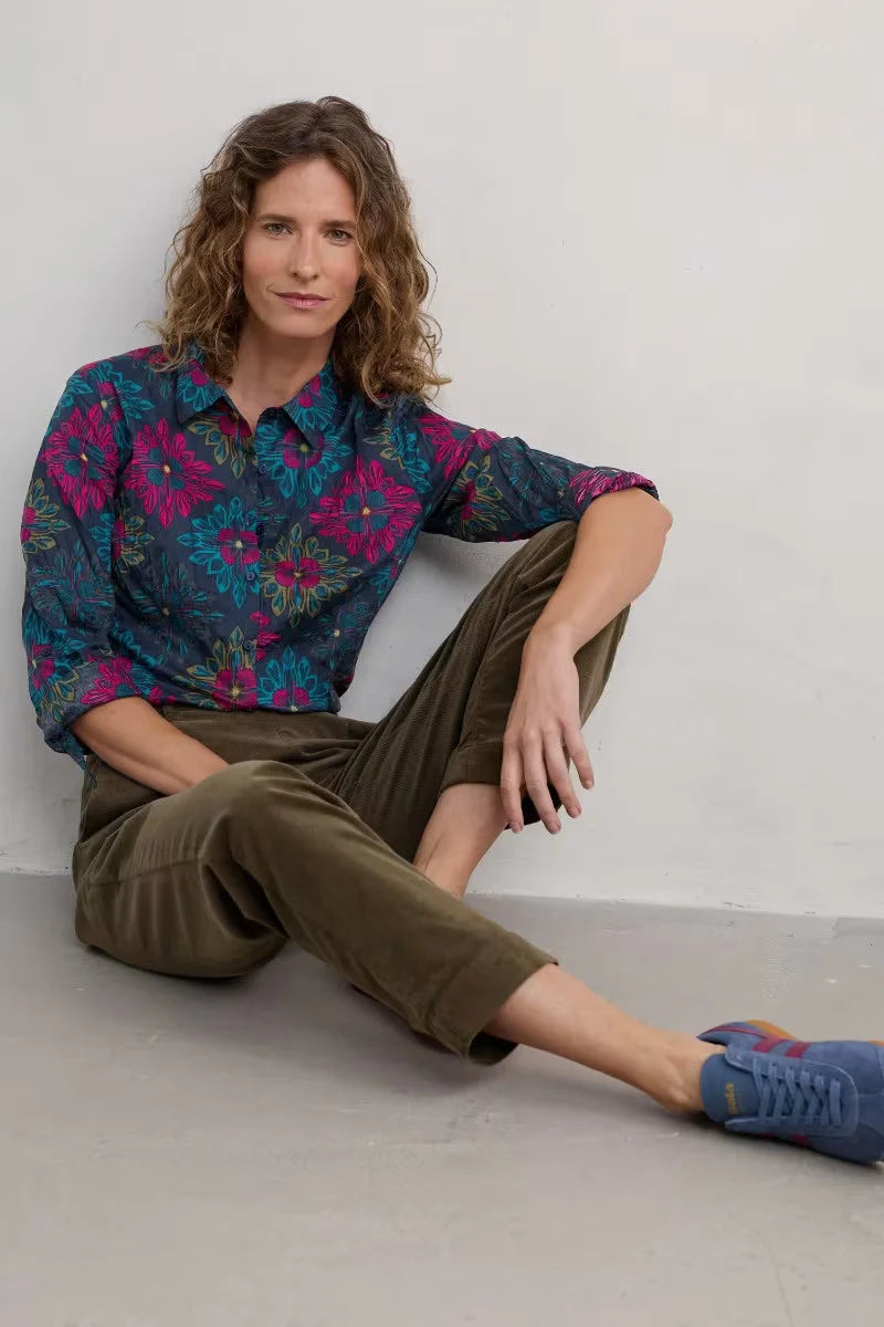 Seasalt - Larissa shirt - Cut glass mix