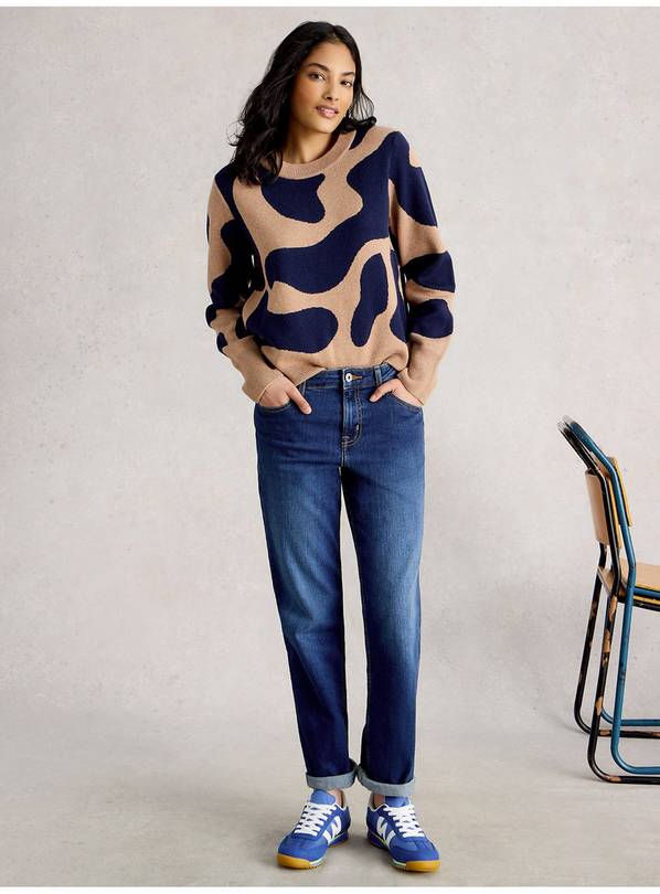 White Stuff - Katie Jumper - Natural Multi