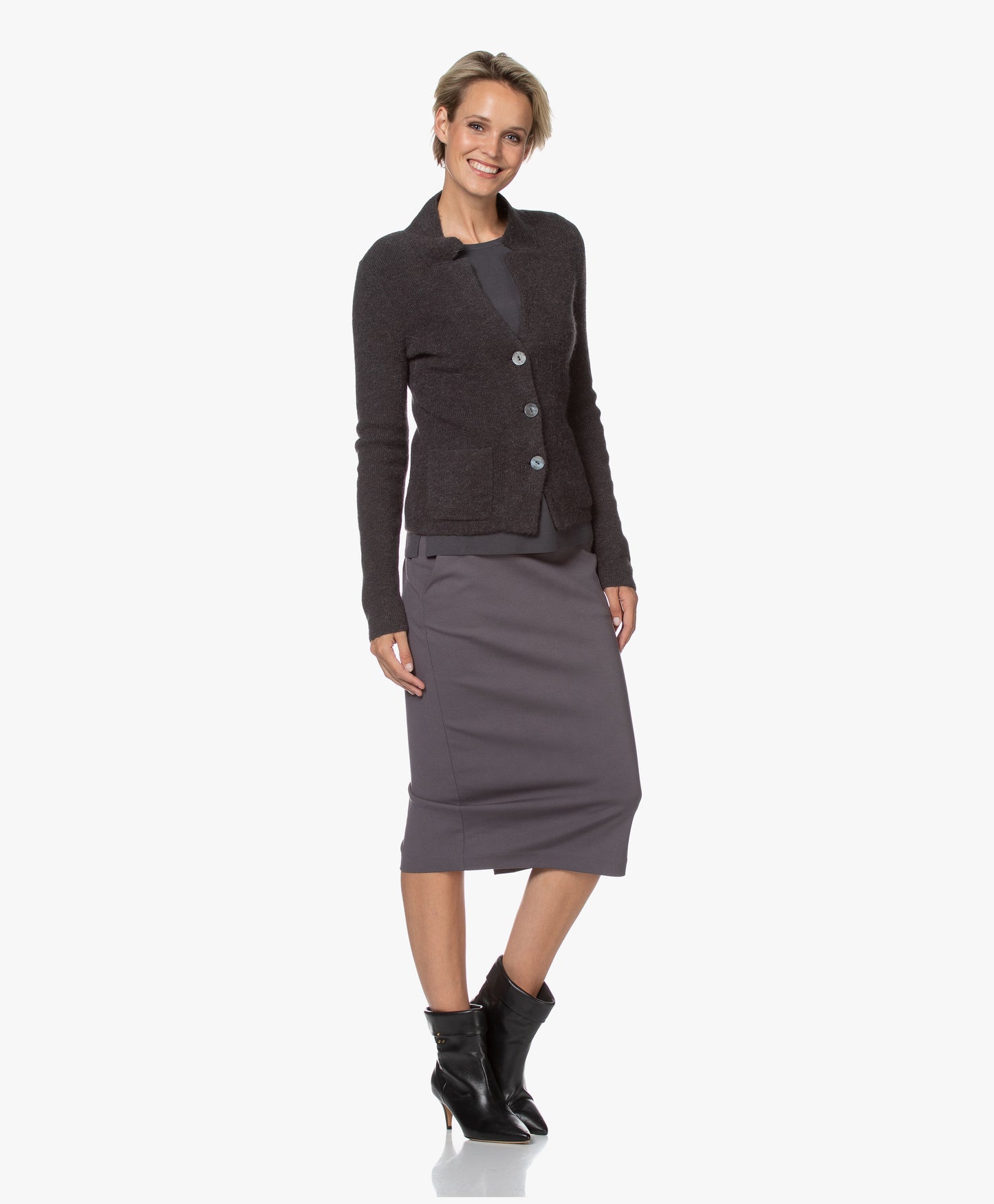 Kyra- Engla skirt grey
