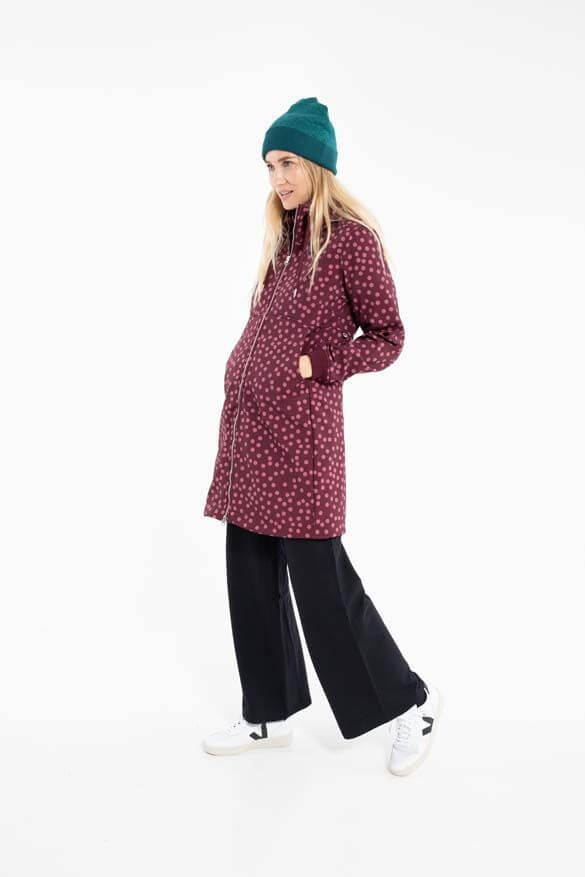 Danefae - Line Softshell Bordeaux & Warm Rose