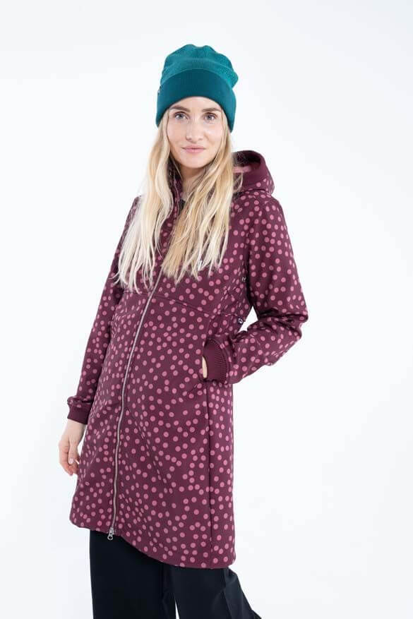 Danefae - Line Softshell Bordeaux & Warm Rose