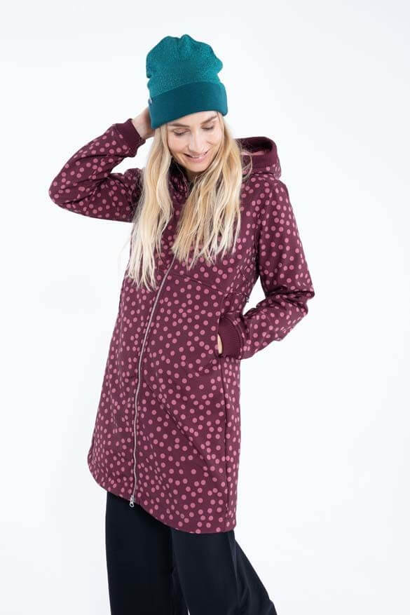 Danefae - Line Softshell Bordeaux & Warm Rose