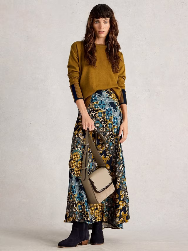 White Stuff - Olive Jumper - Dark Chartreuse