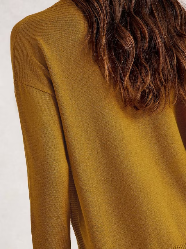 White Stuff - Olive Jumper - Dark Chartreuse