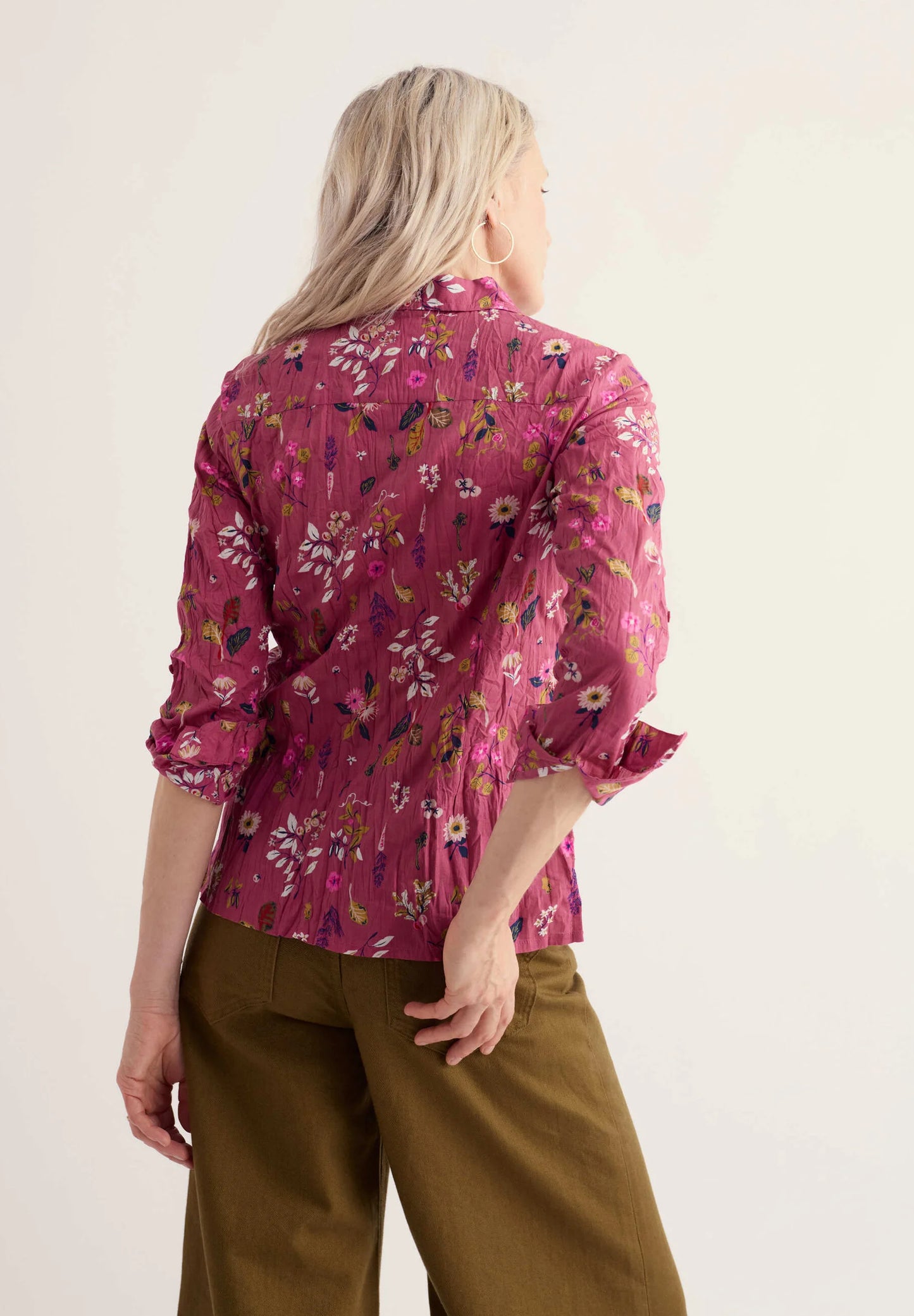 Seasalt - Larissa shirt -Flora study Rosa