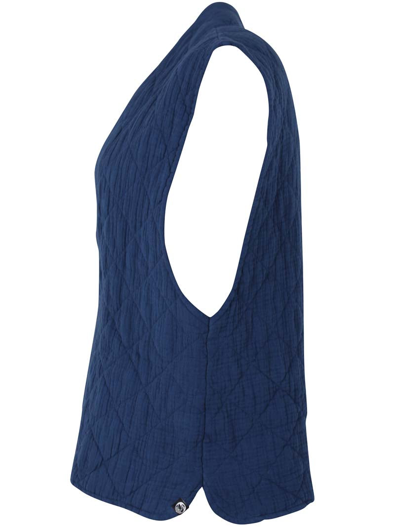 Danefae - Danekatrin quilt vest - Deep Blue