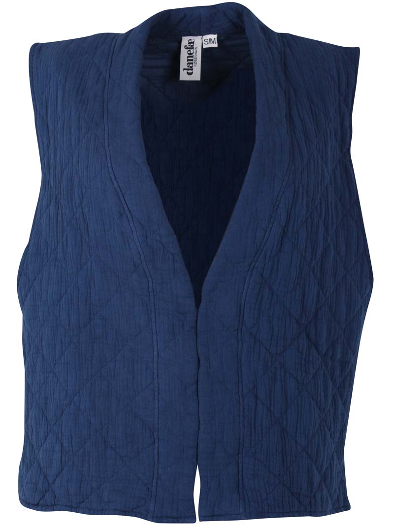 Danefae - Danekatrin quilt vest - Deep Blue