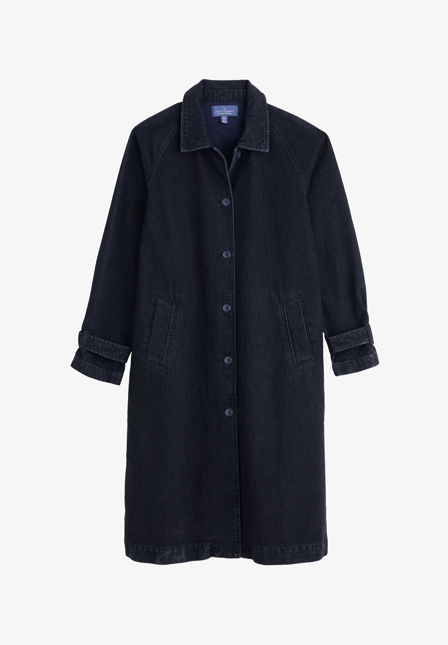 Seasalt - Boscastle Mac - Inkwell Overdye High Twist