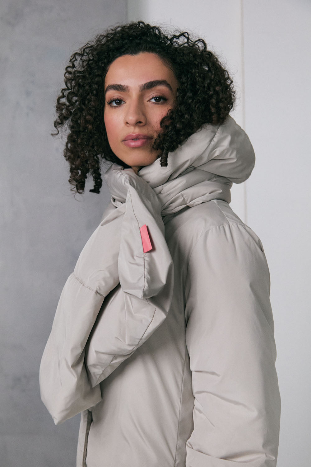 Zilch - Puff Scarf - Silver