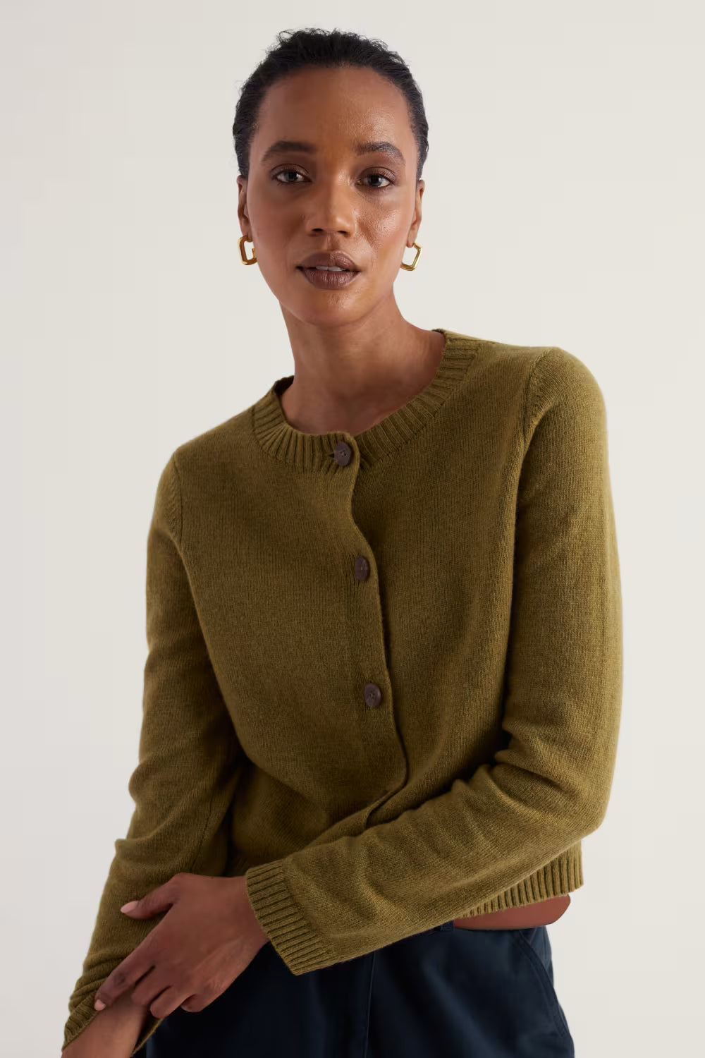 Seasalt - Tern Tide Cardigan - Fern Moss