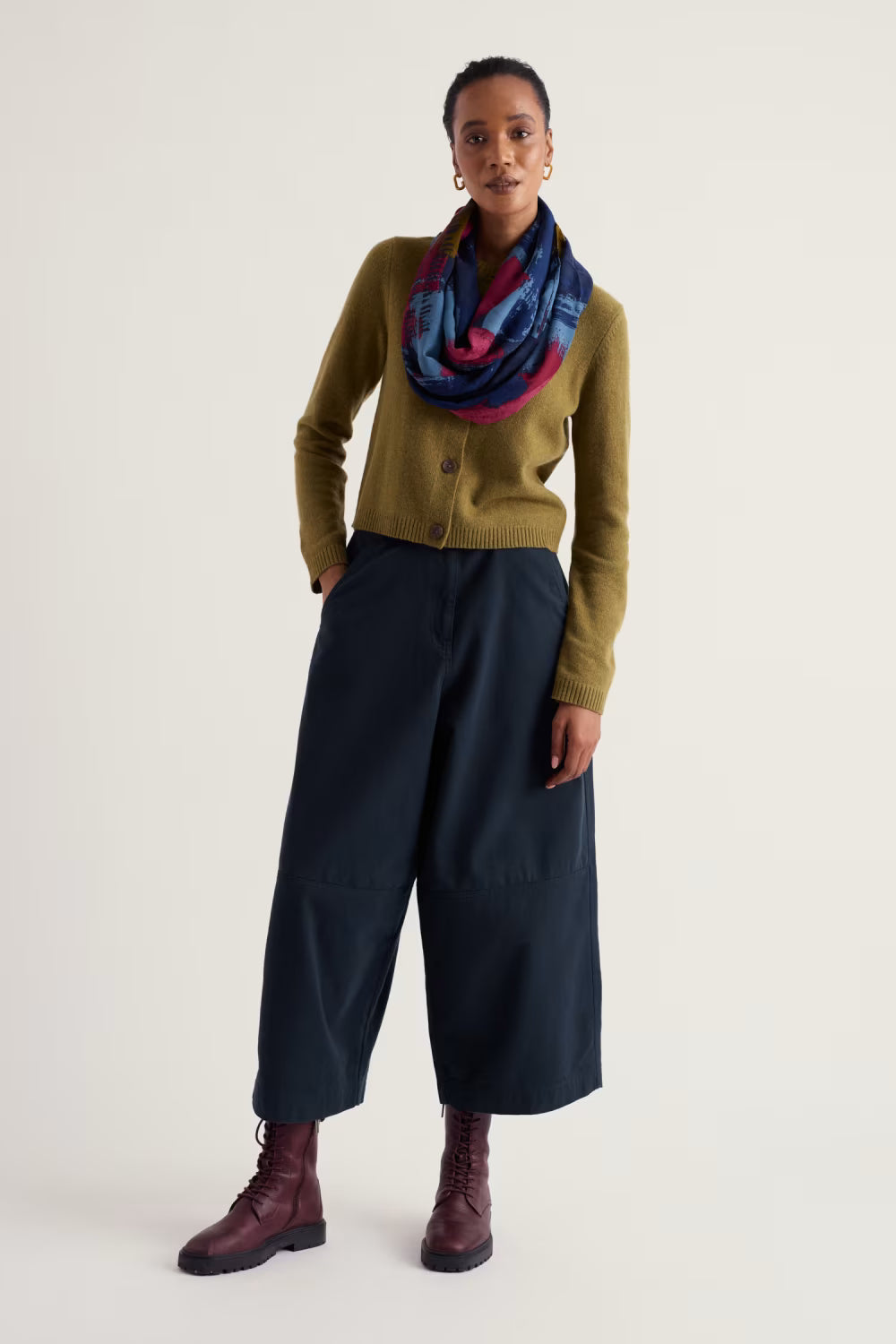 Seasalt - Tern Tide Cardigan - Fern Moss