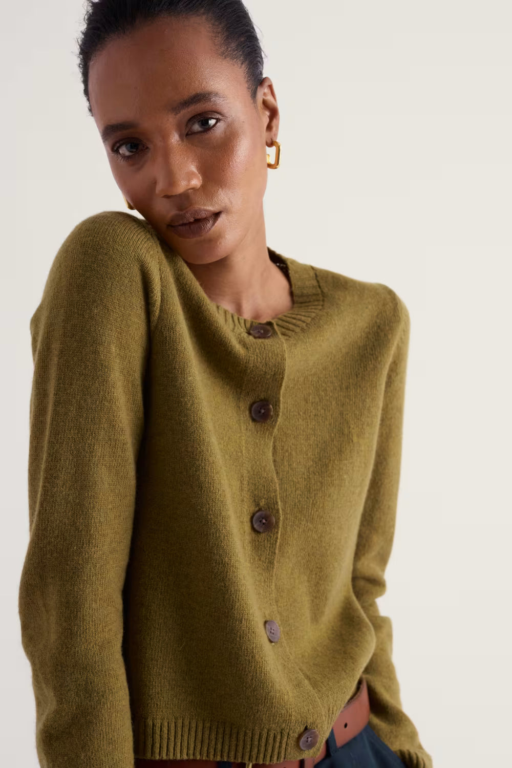 Seasalt - Tern Tide Cardigan - Fern Moss
